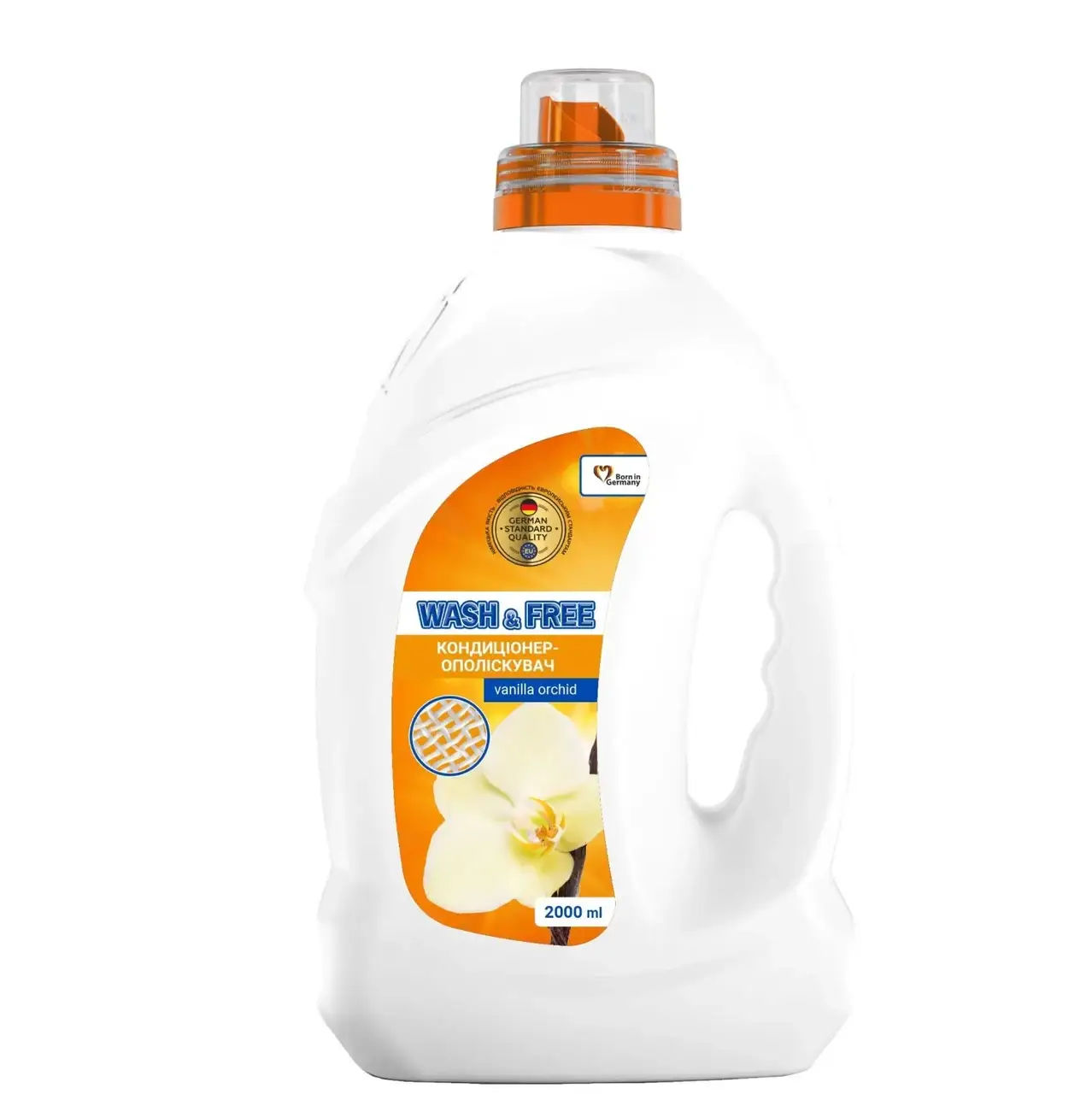Wash&Free Золота Орхідея - ополіскувач для тканин 2л, 50прань
