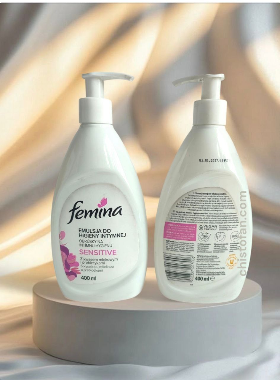 Femina sensetive - емульсія для інтимної гігієни, 400мл
