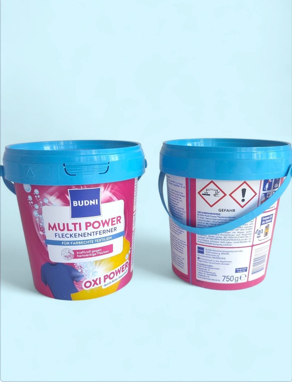Bundi Oxy Power плямовивідник універсальний, 750г