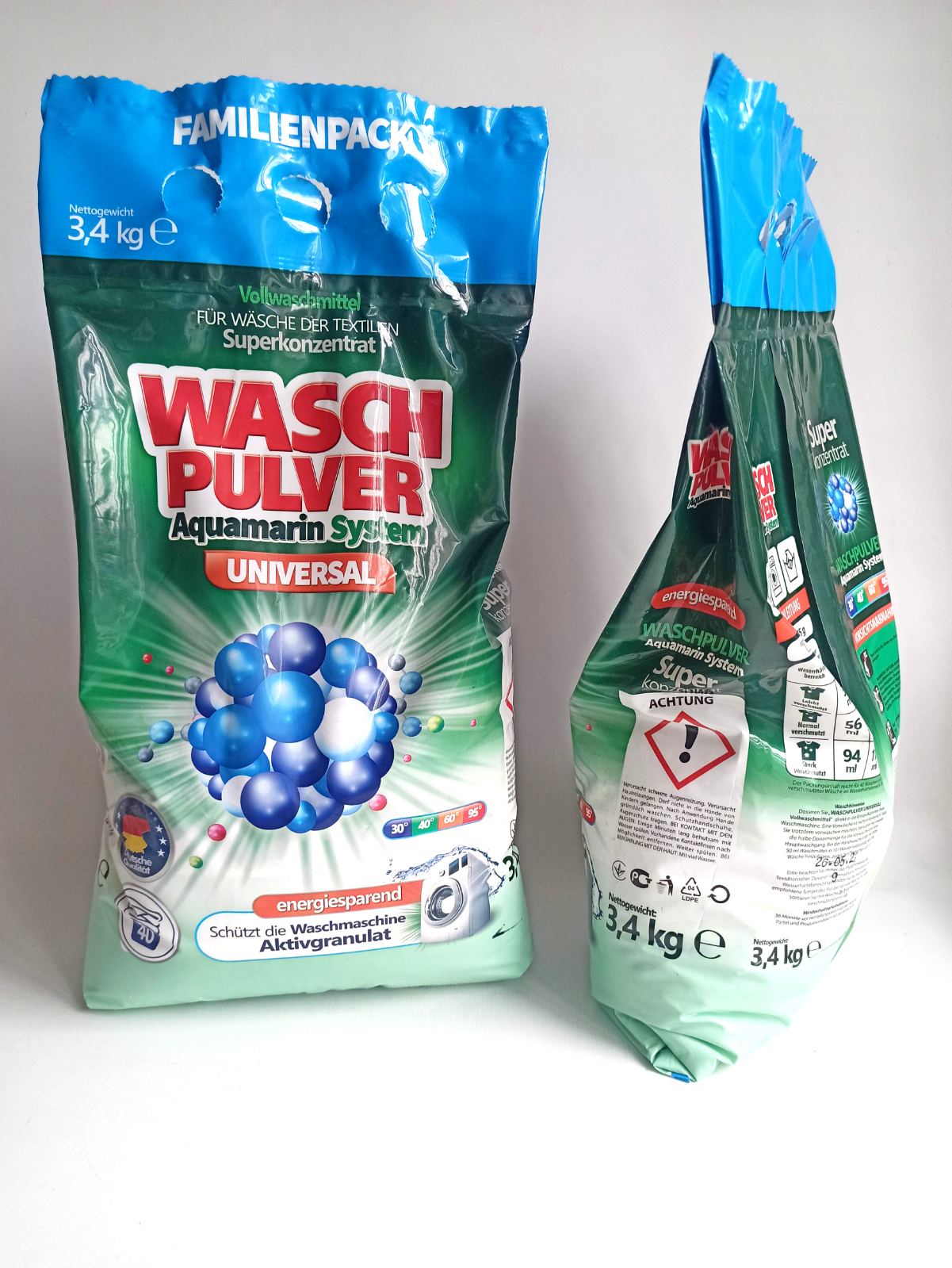 Wasch Pulver universale пральний порошок 3,4 кг