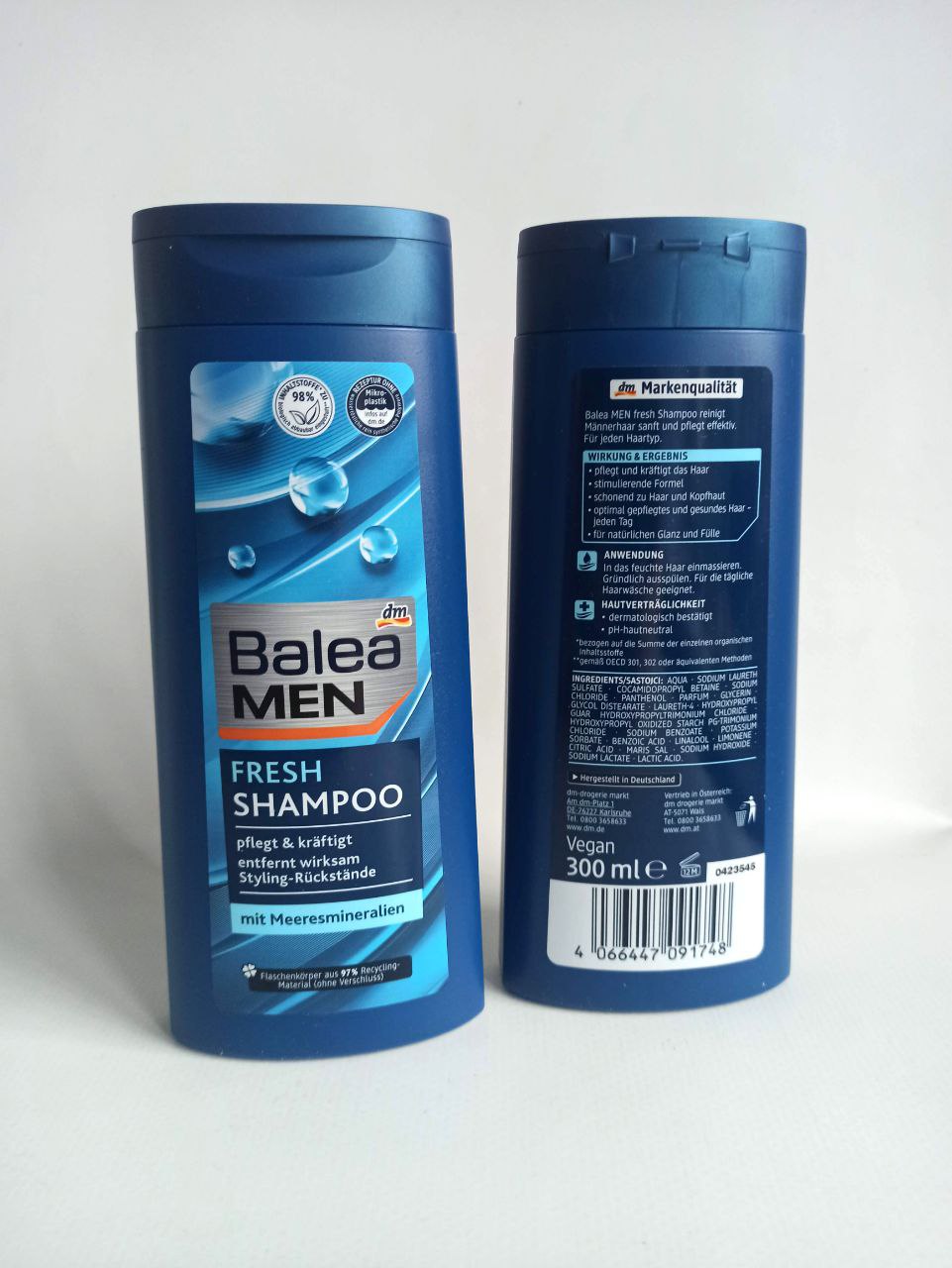 Balea men Fresh шампунь для чоловіків, 300мл