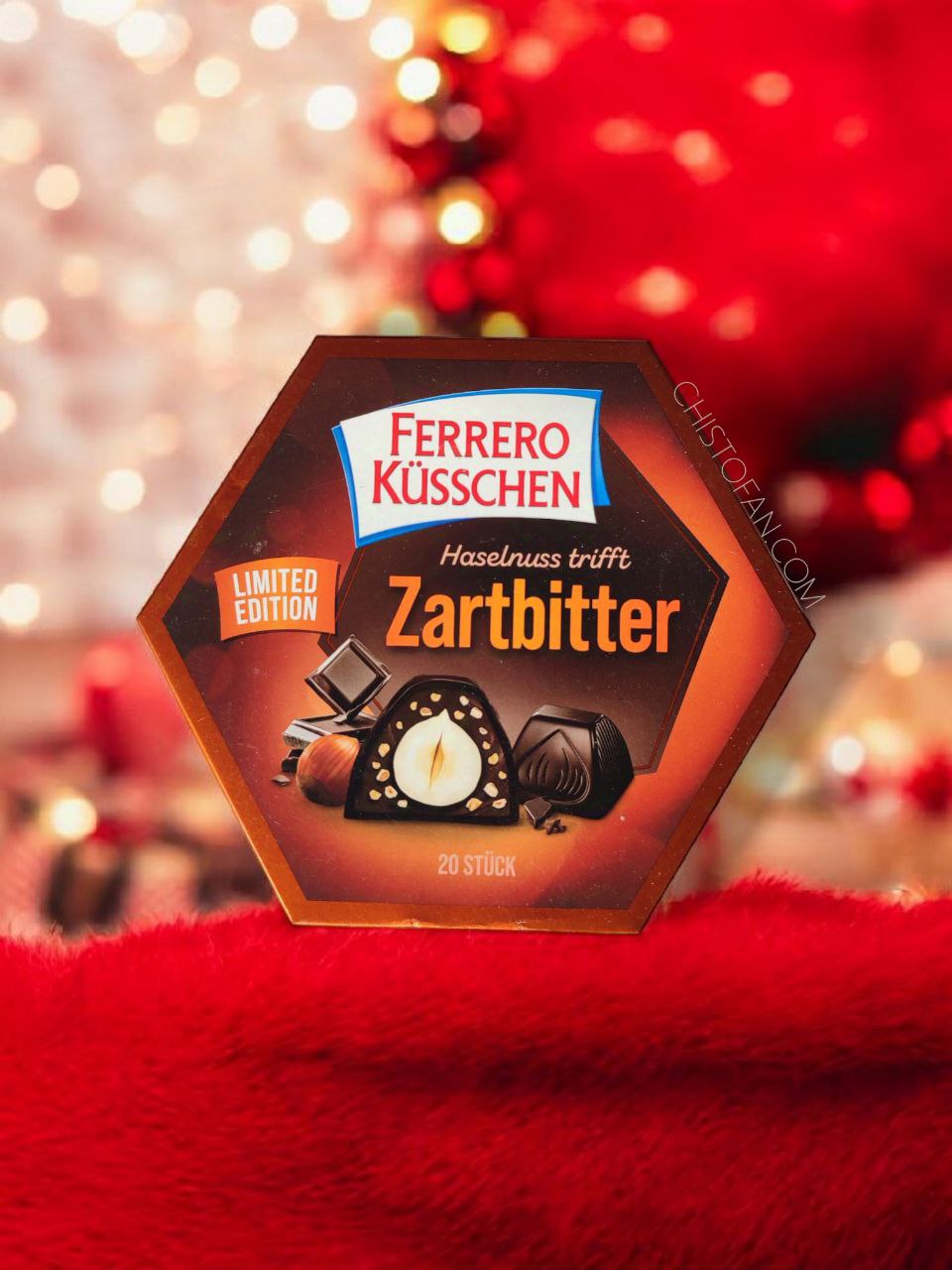 Ferrero, цукерки в коробці Чорний шоколад - 178г