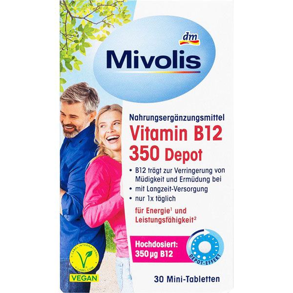 Mivolis Vitamin B12 350 Depot, 30 таблеток