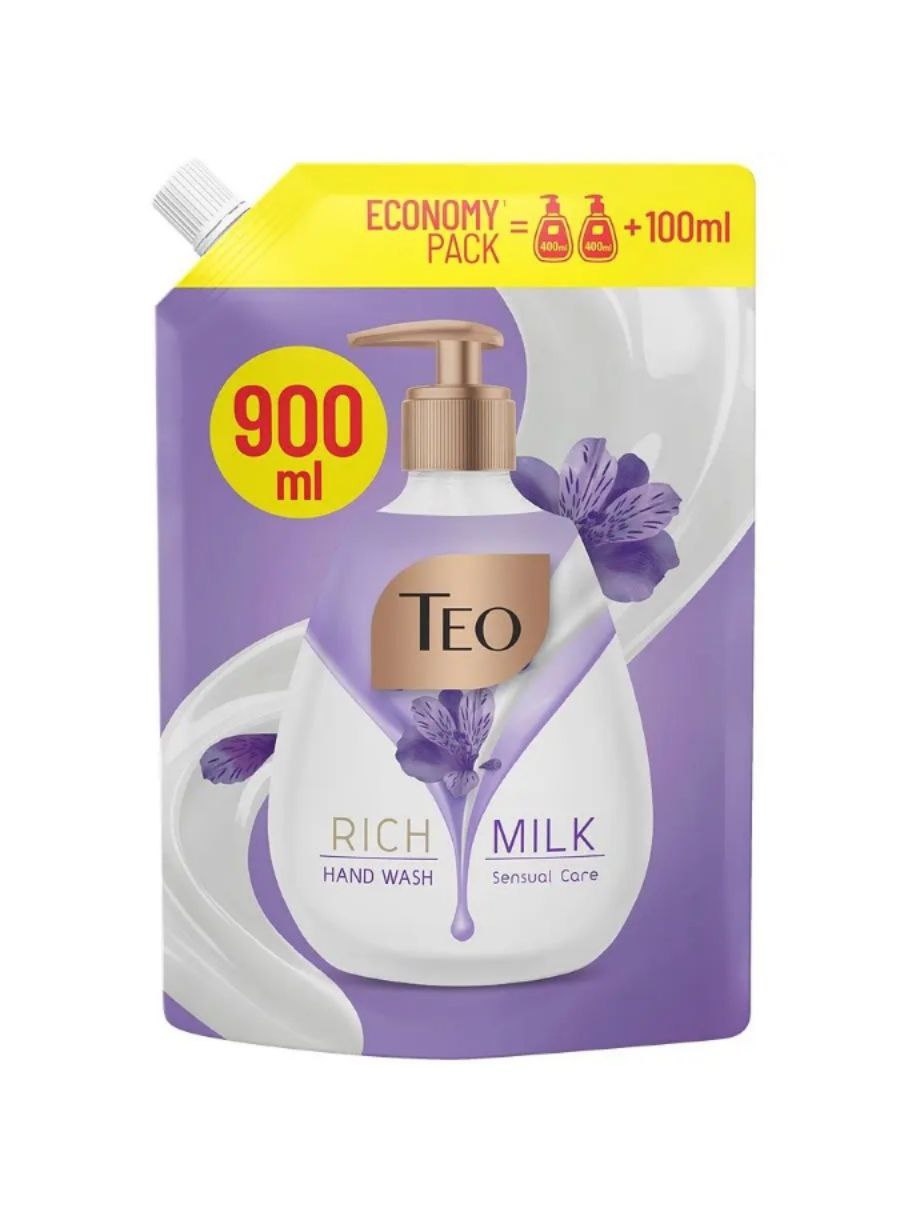 Teo Sensual Care рідке крем мило, 900мл запаска