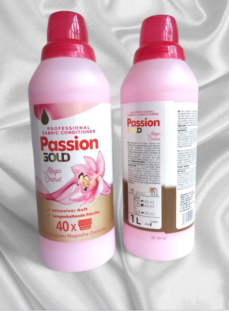 Passion Gold Чарівна Орхідея - 1л , 40прань