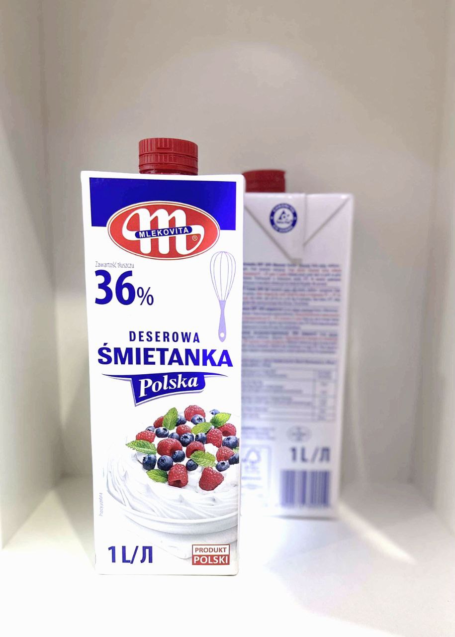 Mlekovita вершки 1л, 36%