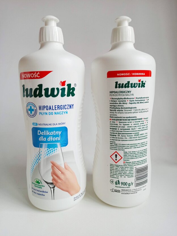 Ludwik 900мл гель для миття посуду (гіпоалергеннний)
