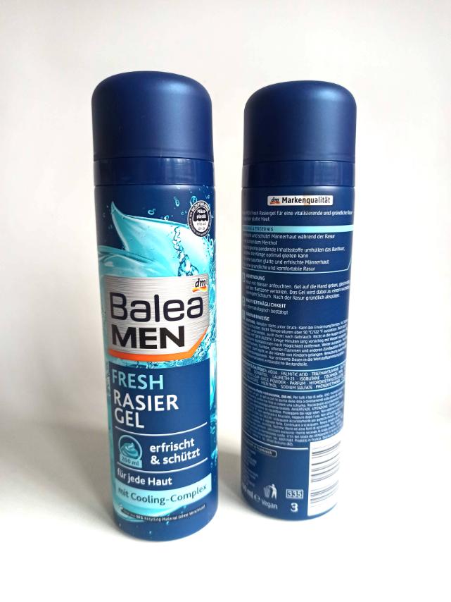 Balea Men Fresh - гель для гоління, 200мл