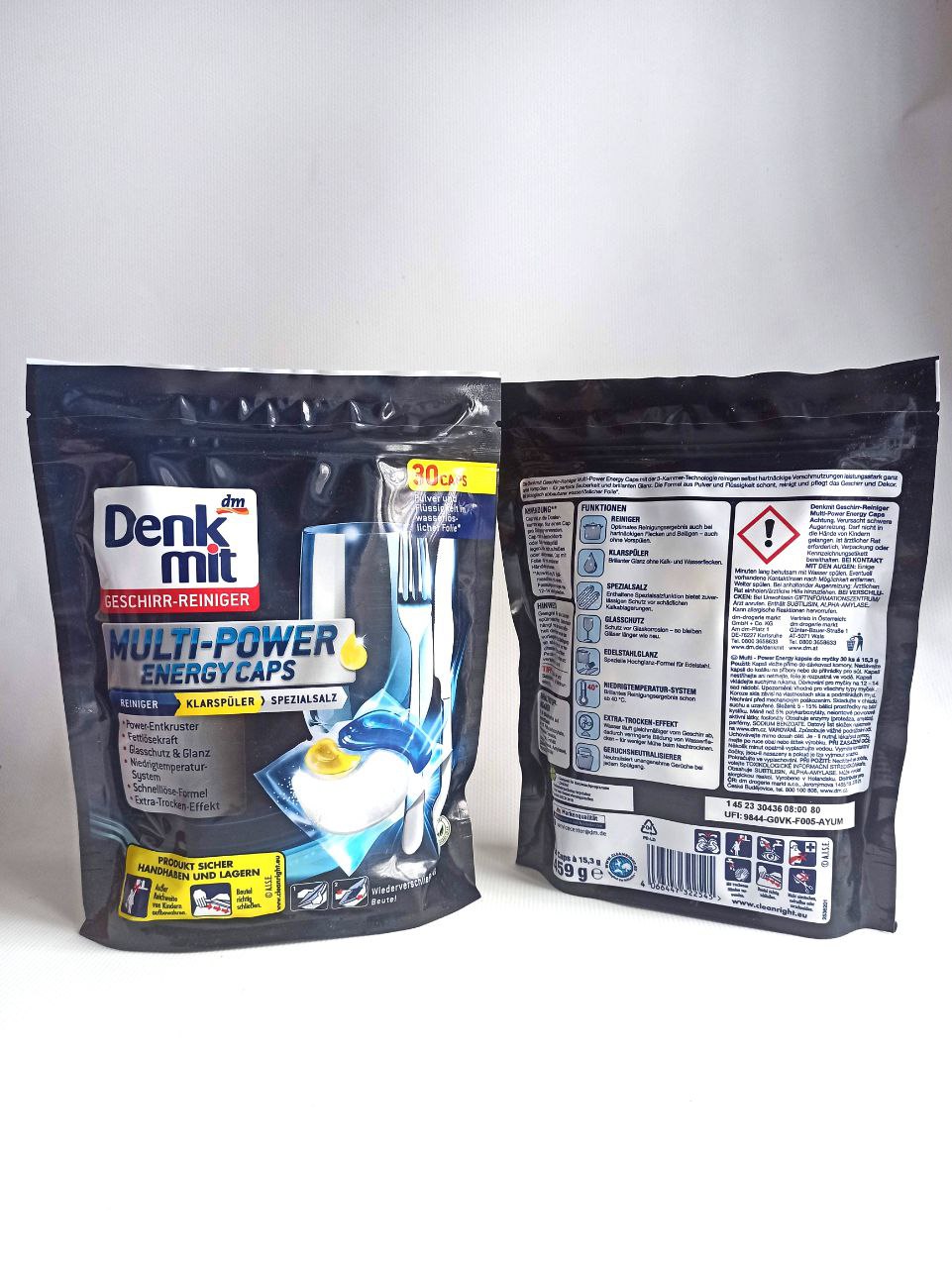 Denkmit Капсули для посудомийки Multi-Power Energy, 30шт