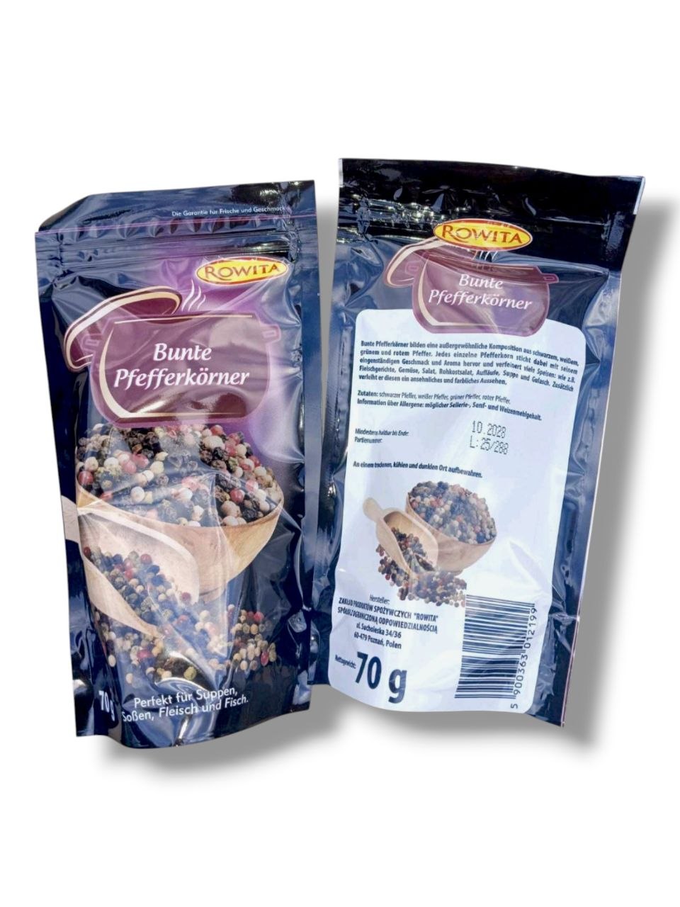 Rovita кольровий перець горошком, 70г