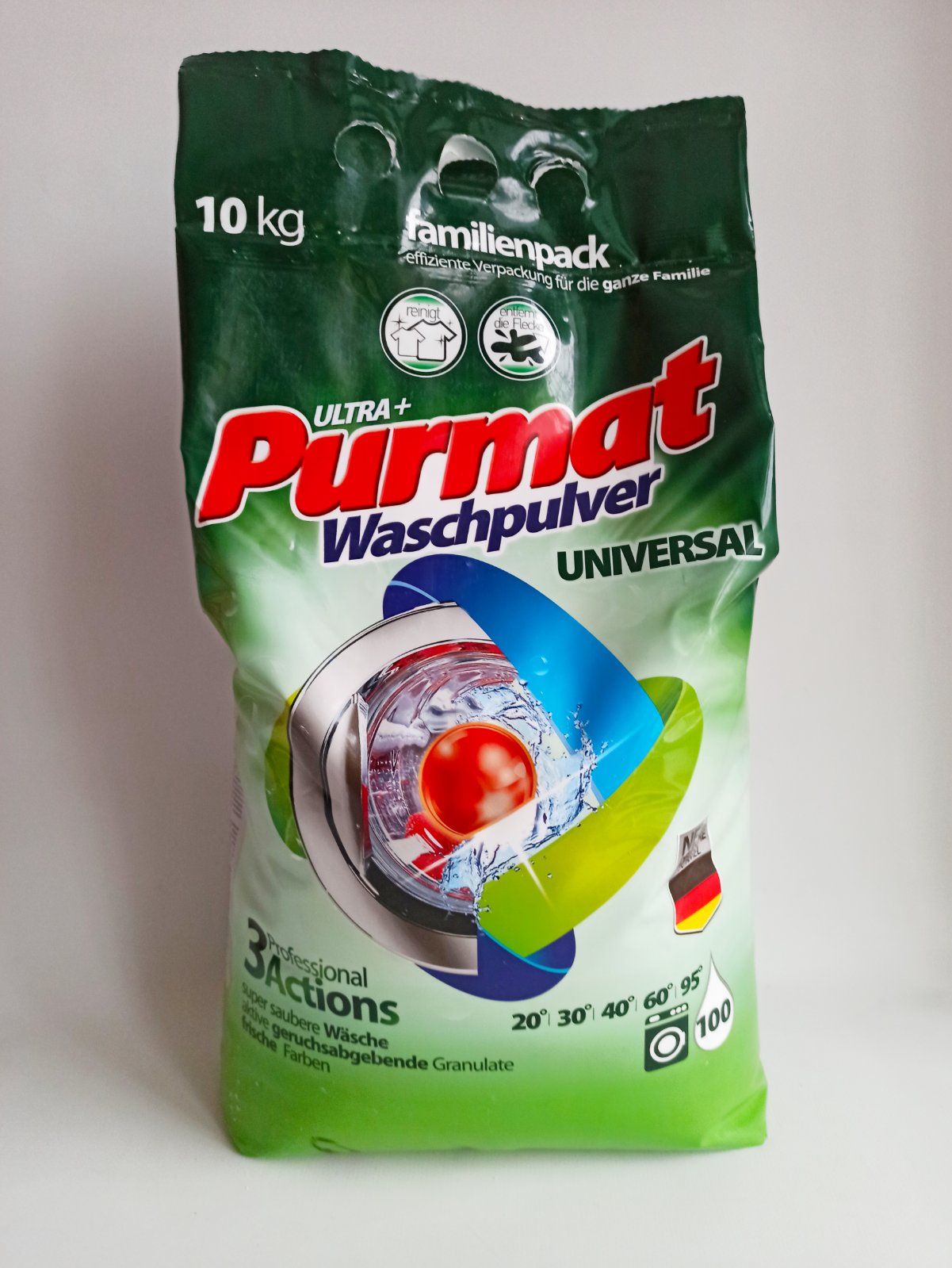 Purmat - 10кг, 120прань універсал