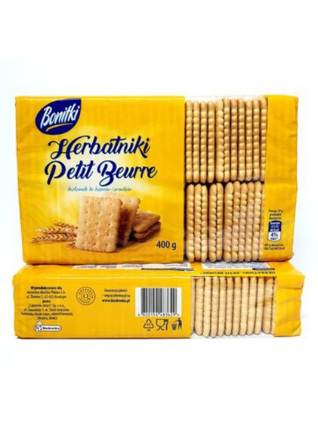 Bonitki Herbatniki Petit Beurre - печиво, 400г