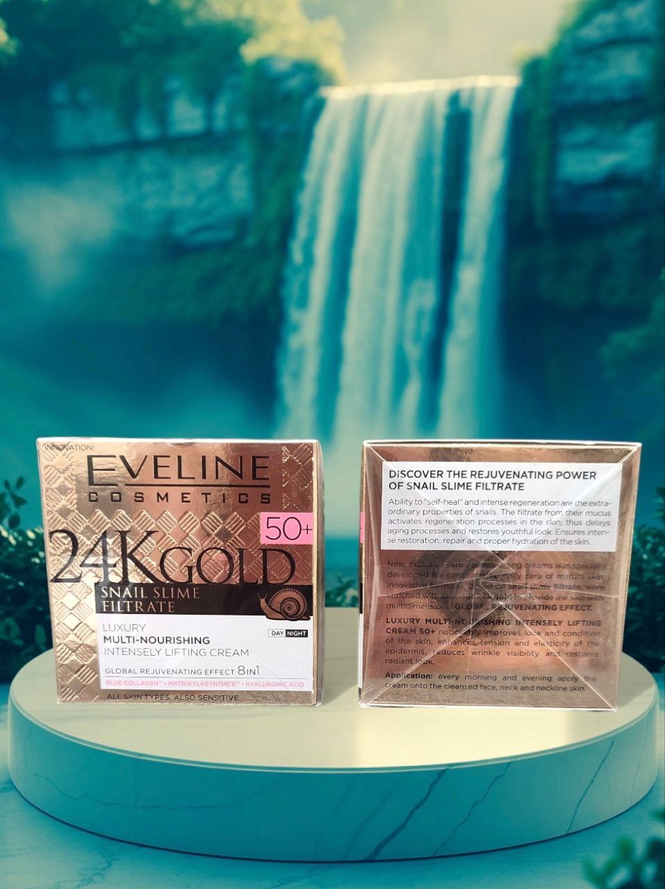 Eveline 24h Gold - крем для обличчя антивіковий, від 50 ти років , 50 мл