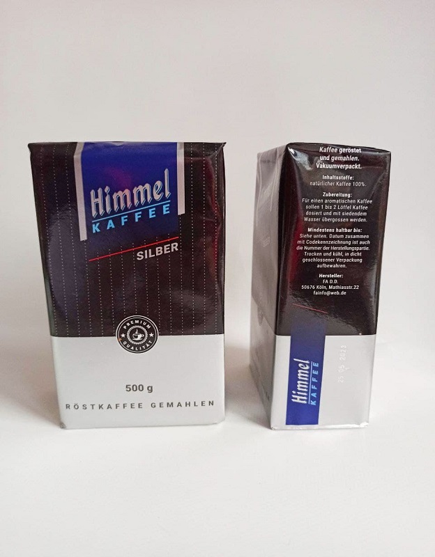 Himmel Platin кава мелена 500г  - 80% арабіка