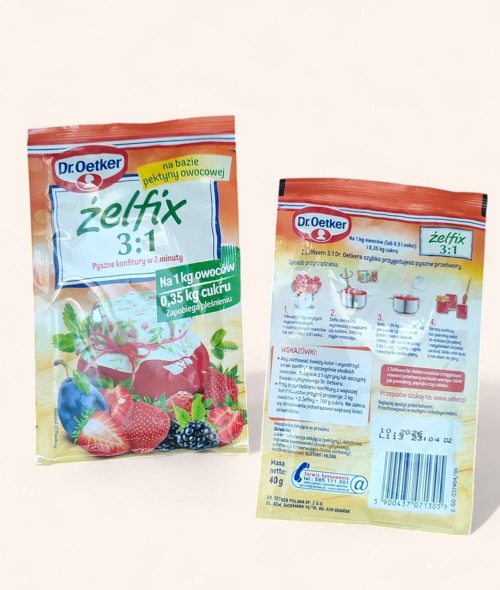 Dr.Oetker загущувач для варення, 40г