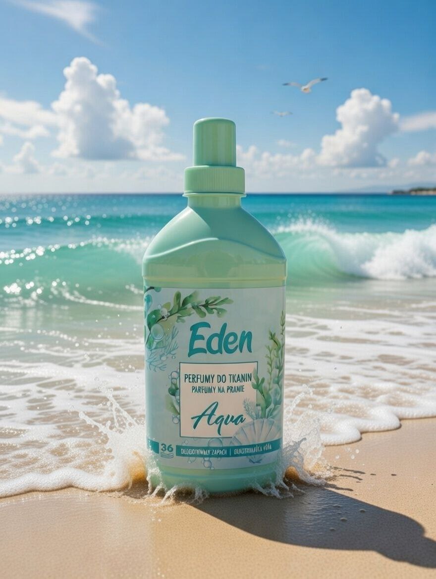Eden Aqua Парфум для тканин - концентрований ополіскувач 720 мл - 38 прань