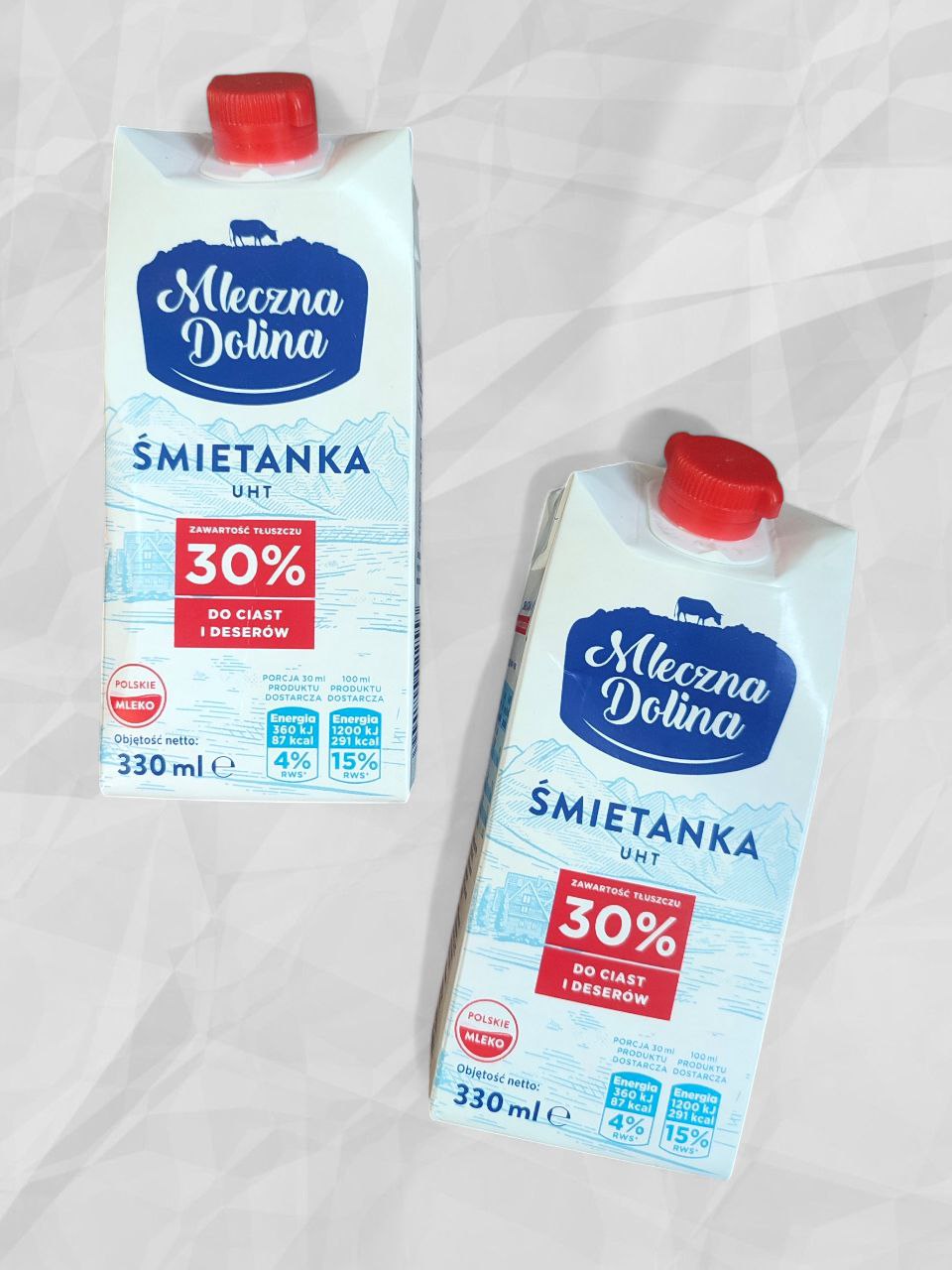 Mleczna Dolina extra вершки 30%, 330мл