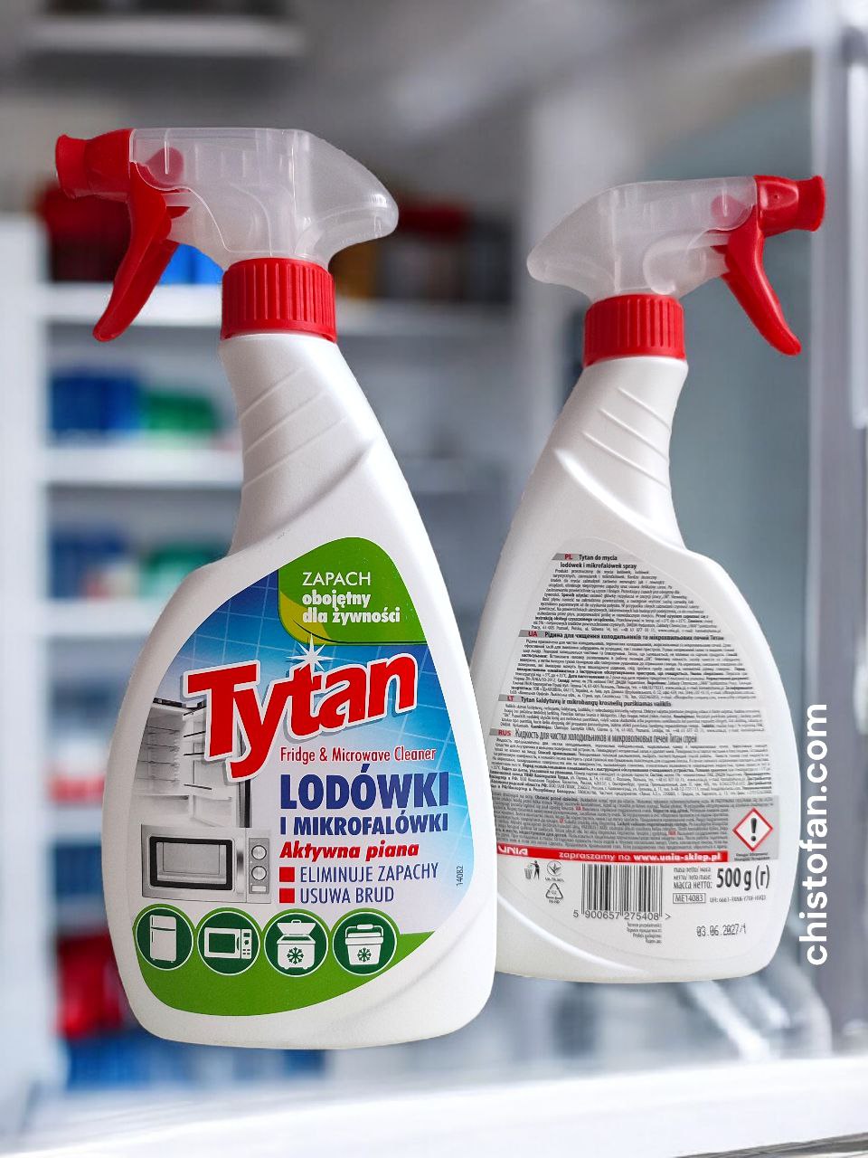 Tytan очисник для холодильника та мікрохвильвок, 500г