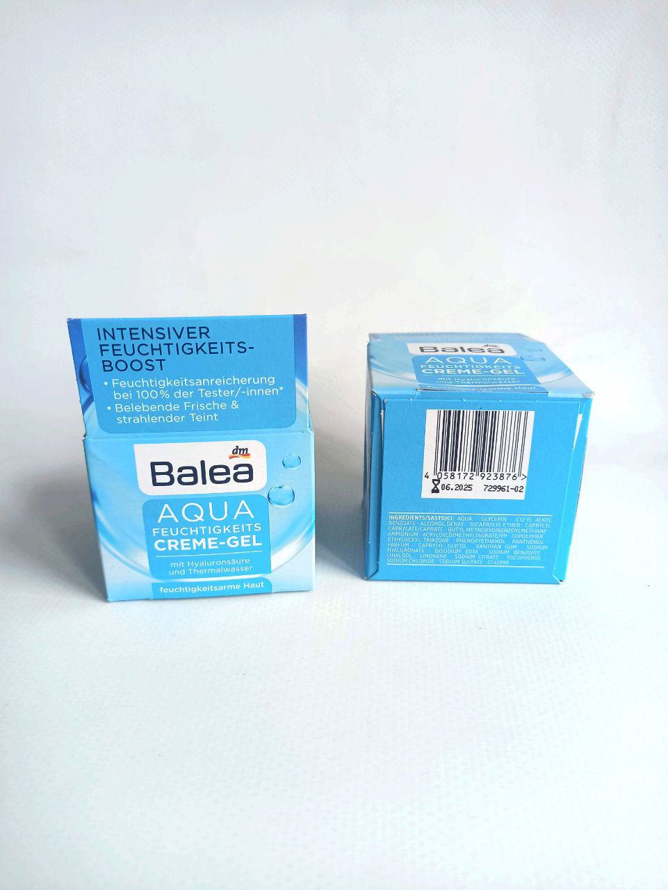Balea Aqua Creme-Gel денний зволожуюючий крем, 50мл