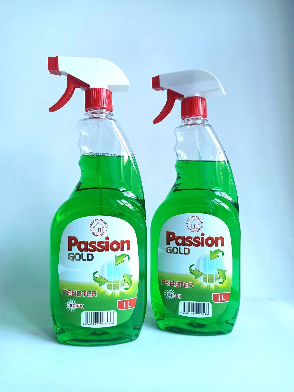 Passion Gold засіб для миття вікон та дзеркал, 1л