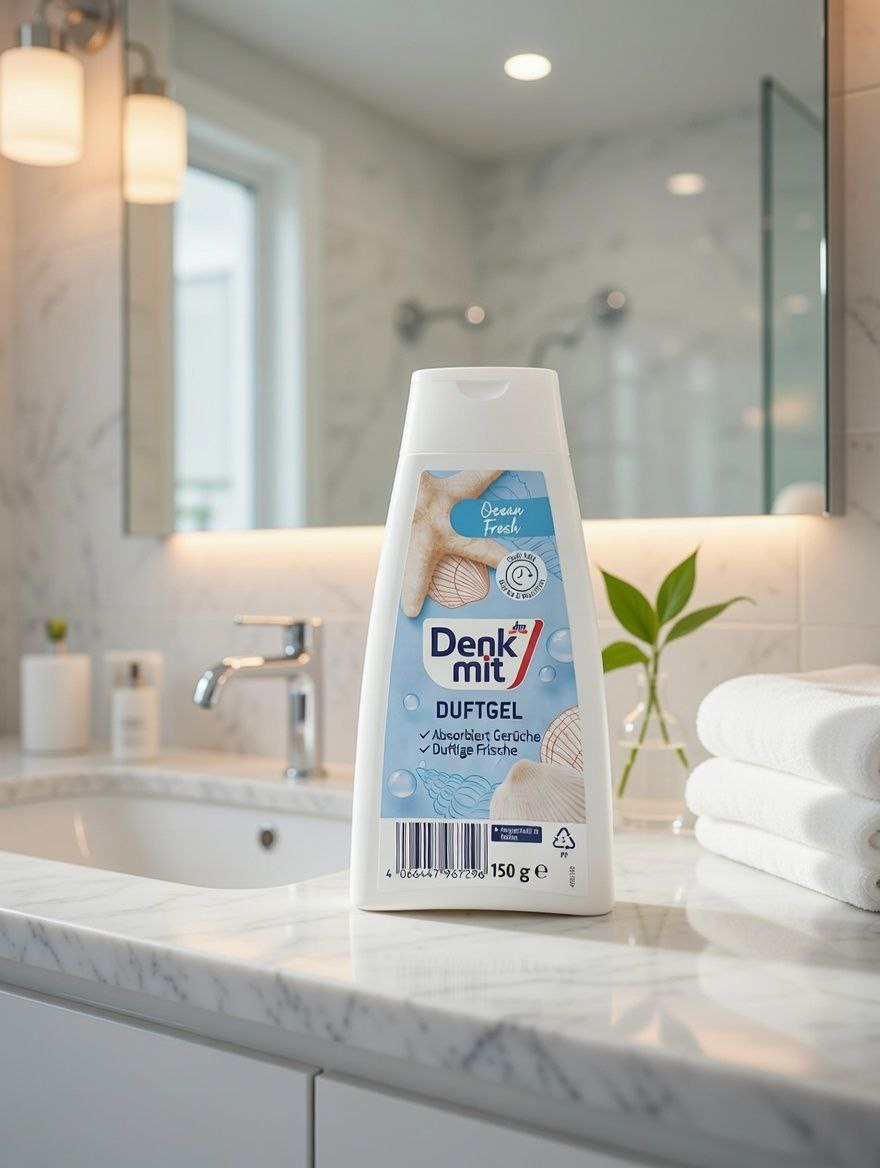 DenkMit Ocean Fresh ароматизатор для ванної кімнати, 150г