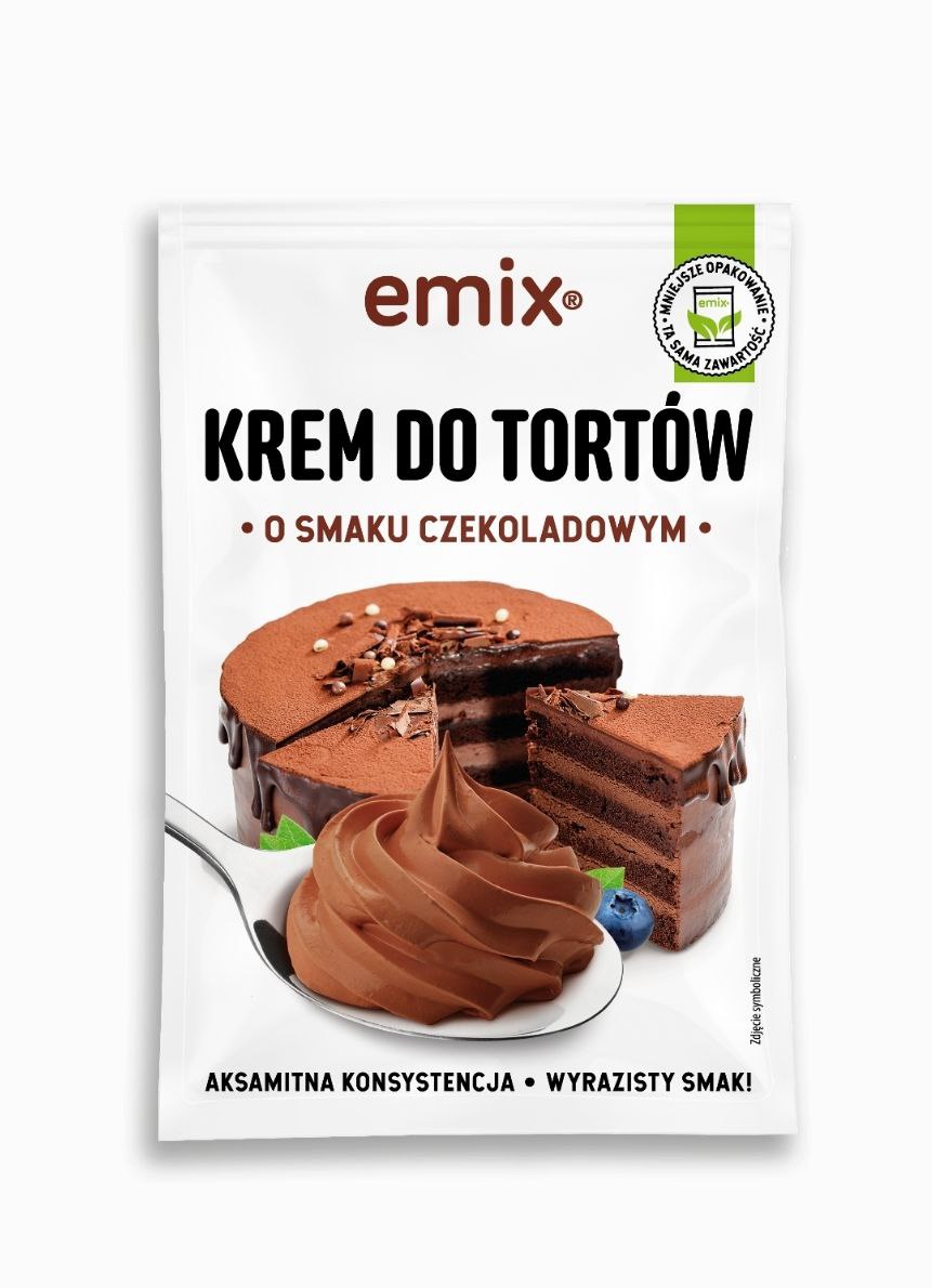 Emix Krem do tortow, Шоколад - заготовка, 100г