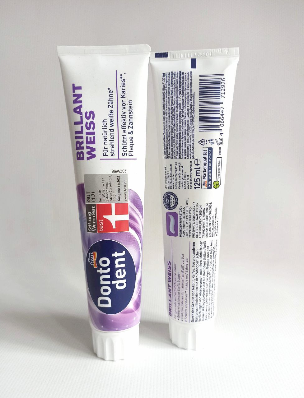 Dontodent Зубна паста Brillant Weiss, 125мл