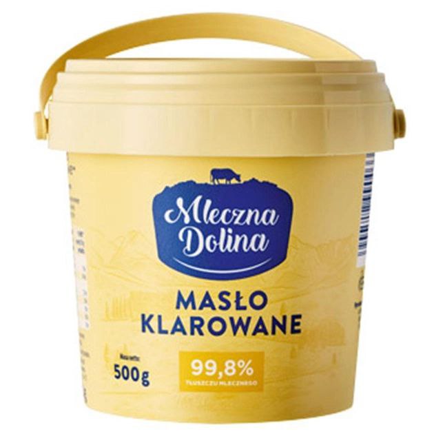 Mleczna Dolina Maslo Klarowane 99,8%, 500г - вершкове масло топлене