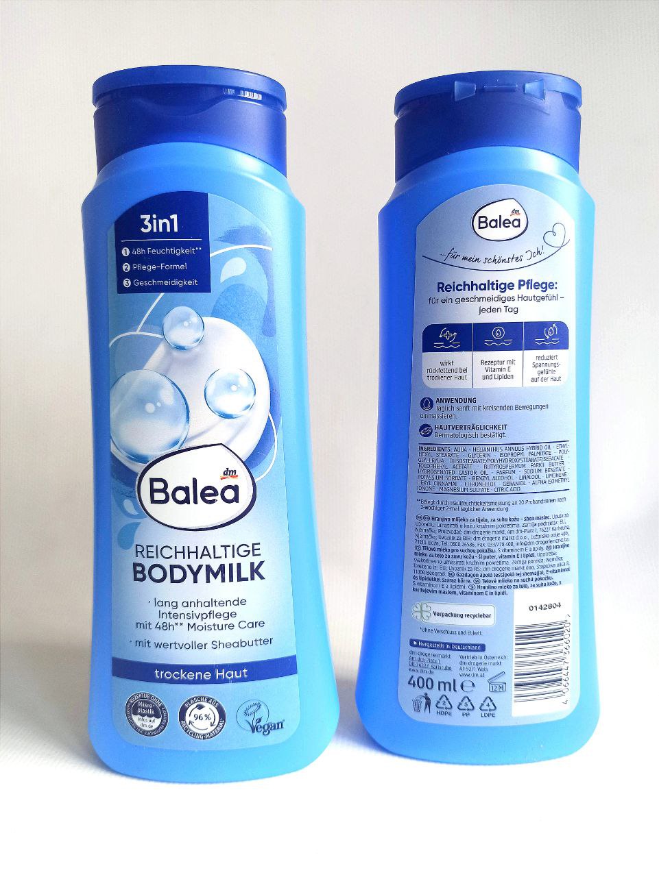 Balea Bodymilk лосьйон молочко для тіла, 500мл