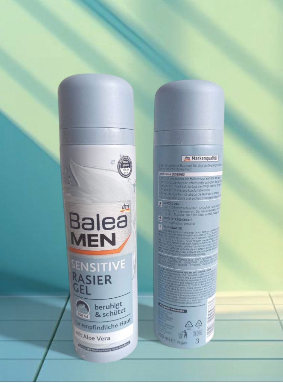 Balea Men Sensitive гель для гоління, 200мл