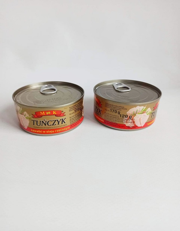 M&K тунець шматочки  в олії, 170г