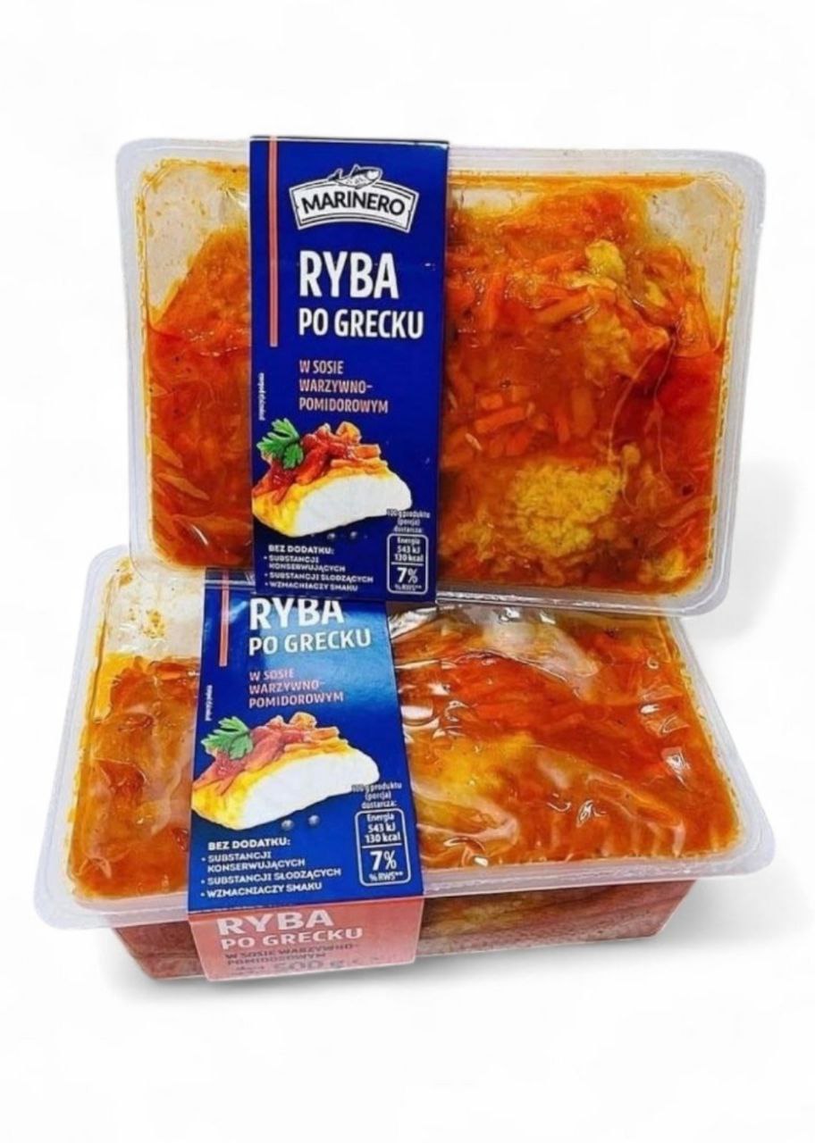 Marinero Ryba po grecku - риба в томатно овочевому соусі, 500г