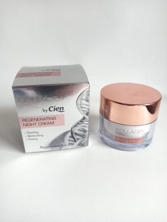 Cien Collagen Effect, крем для обличчя з колагеном, 50мл