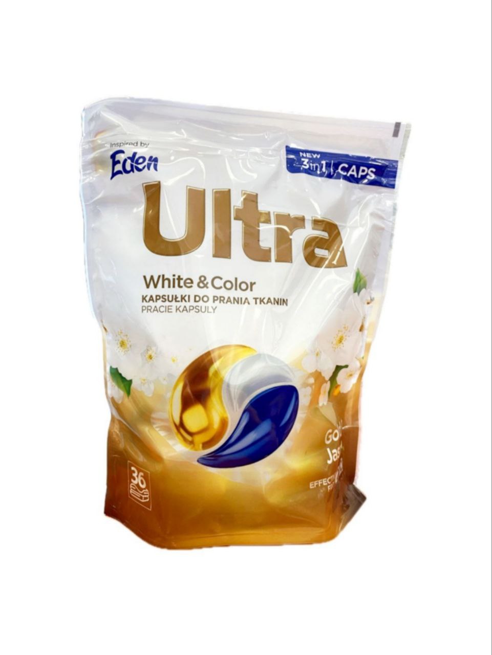 Ultra Eden White&Color Jasmin капсули 3в1 універсальні, 1шт