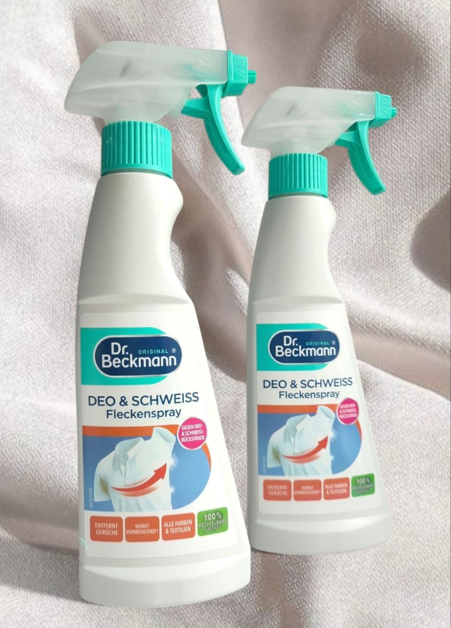 Dr, Beckmann Deo&Schweiss, плямовивідник від дезодоранту та поту, 250мл