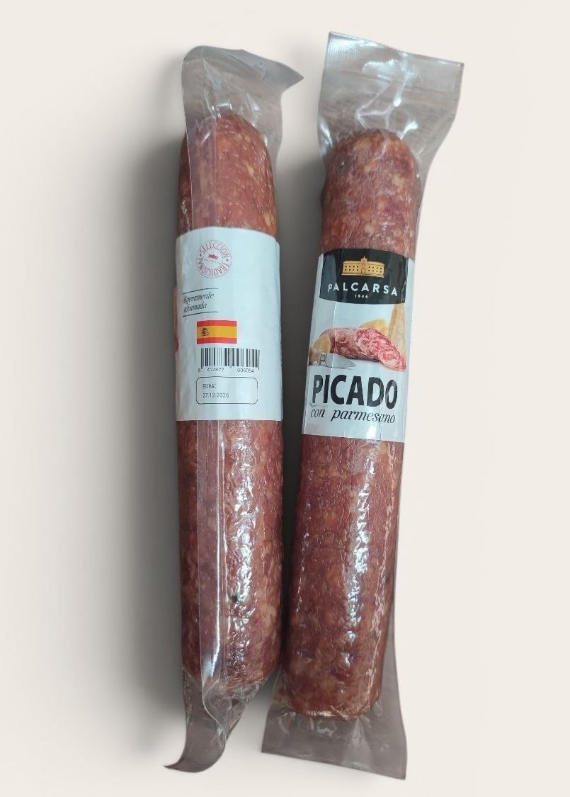 Picado con Parmesano сировялена салямі з пармезаном, 300-340г